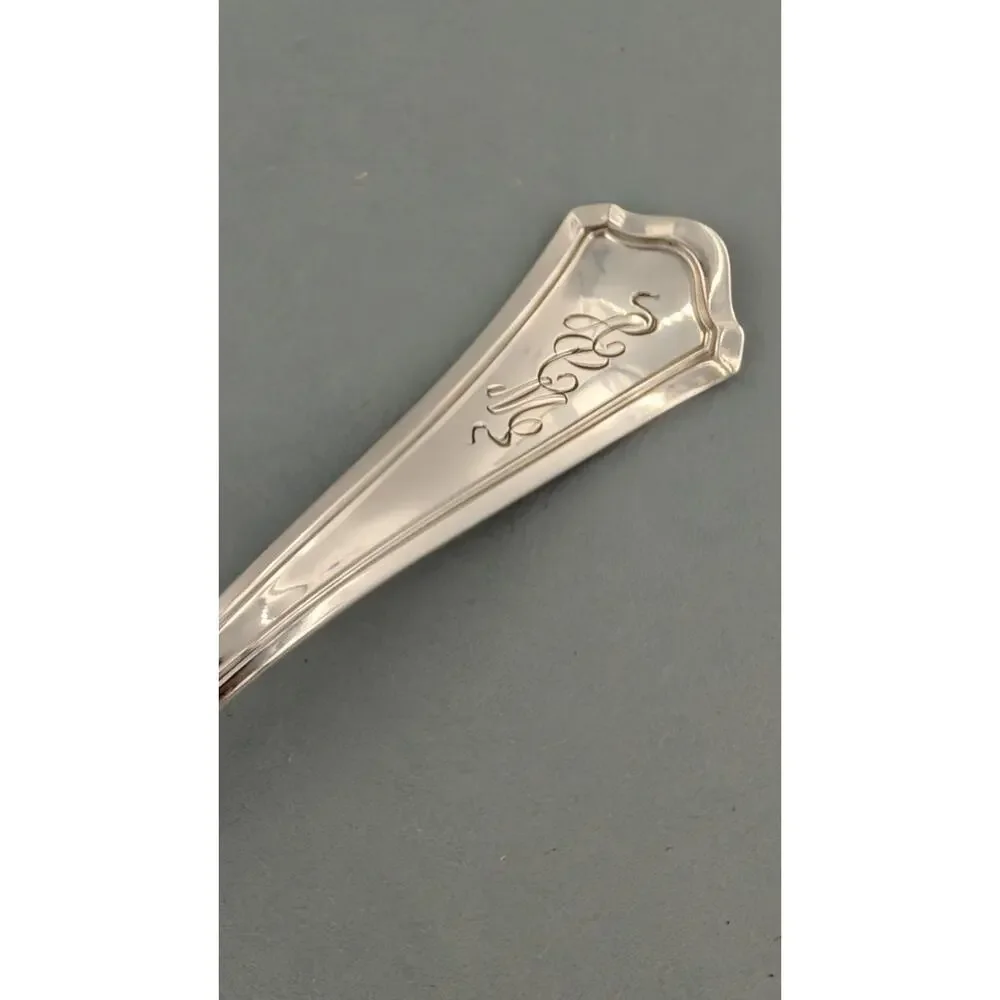R Wallace & Sons Washington Sterling Silver Gravy Sauce Ladle 7
